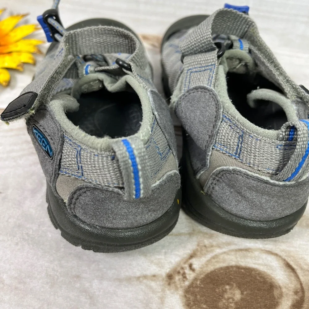 Keen Kids Newport H2 Water Sandals Gray Blue Shoes Outdoor K1 1 Boys